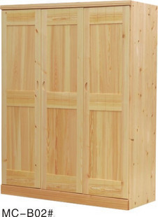 實木衣柜松木兒童兩門三門衣櫥儲物柜 田園風格與實用功能的完美結合