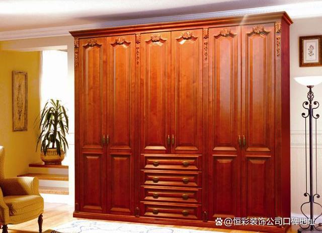 實木家裝新趨勢 實木整體衣櫥與臥室裝修效果圖賞析